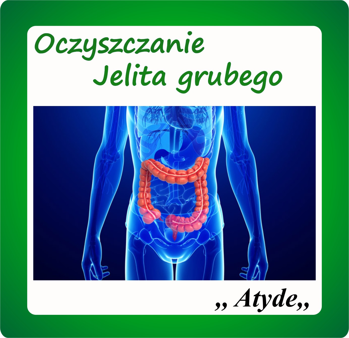 Kliknij aby powiększyć Oczyszczanie jelita grubego